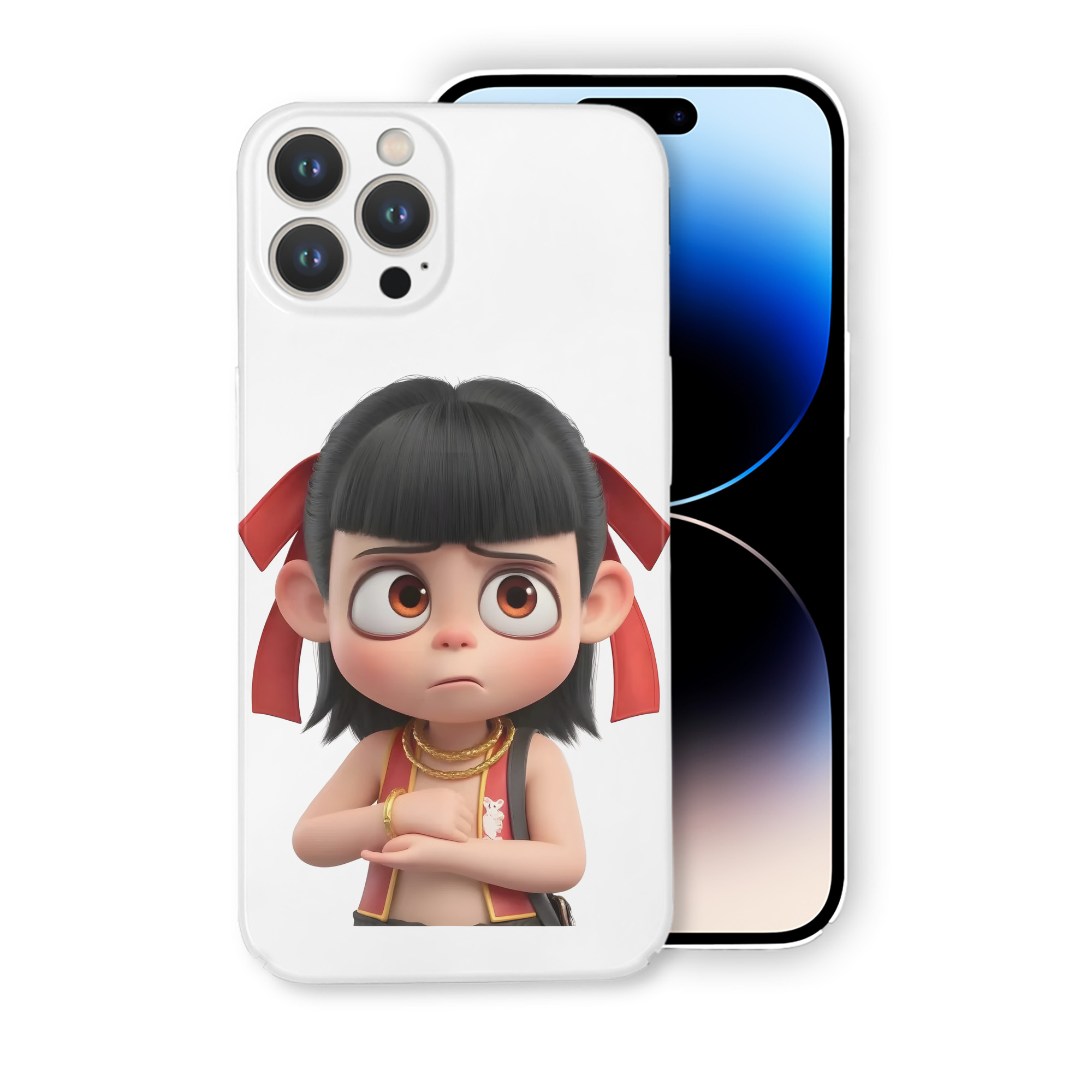 （画像用） Ne Zha 2 ナタ 魔童の大暴れ 【iPhone 14シリーズ対応】ハードケース